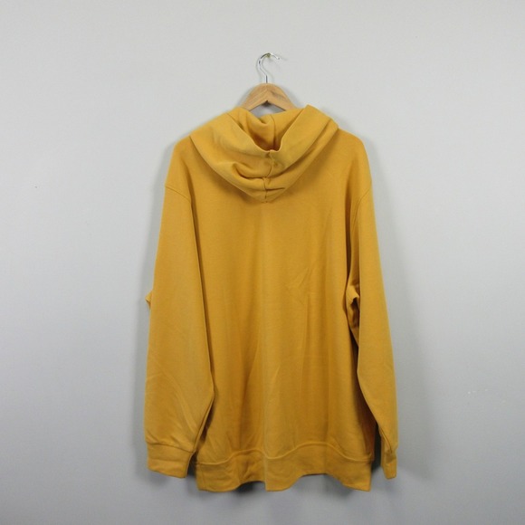 Adidas Adicross Anti 3 Putt Hoodie Sweatshirt Men XL Gold Yellow Athletic 736 - Picture 2 of 14